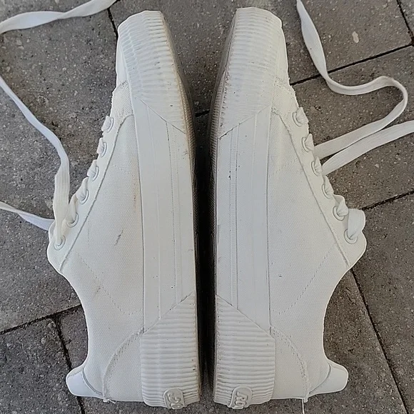 Rocket Dog Cheery White Sneakers  Sz 8.5 - Picture 7 of 12